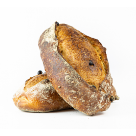 Pan de maíz y pasas